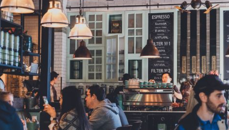 Steps to create a cafe business entity